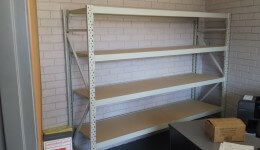 White longspan rack