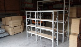 Longspan racks in different heights