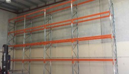 Sydney Pallet Rack | Orange Beams | Sky Rac