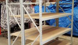 White longspan rack